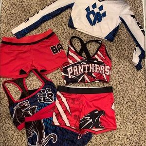 NEED GONE Huge Cheer athletics panther bundle